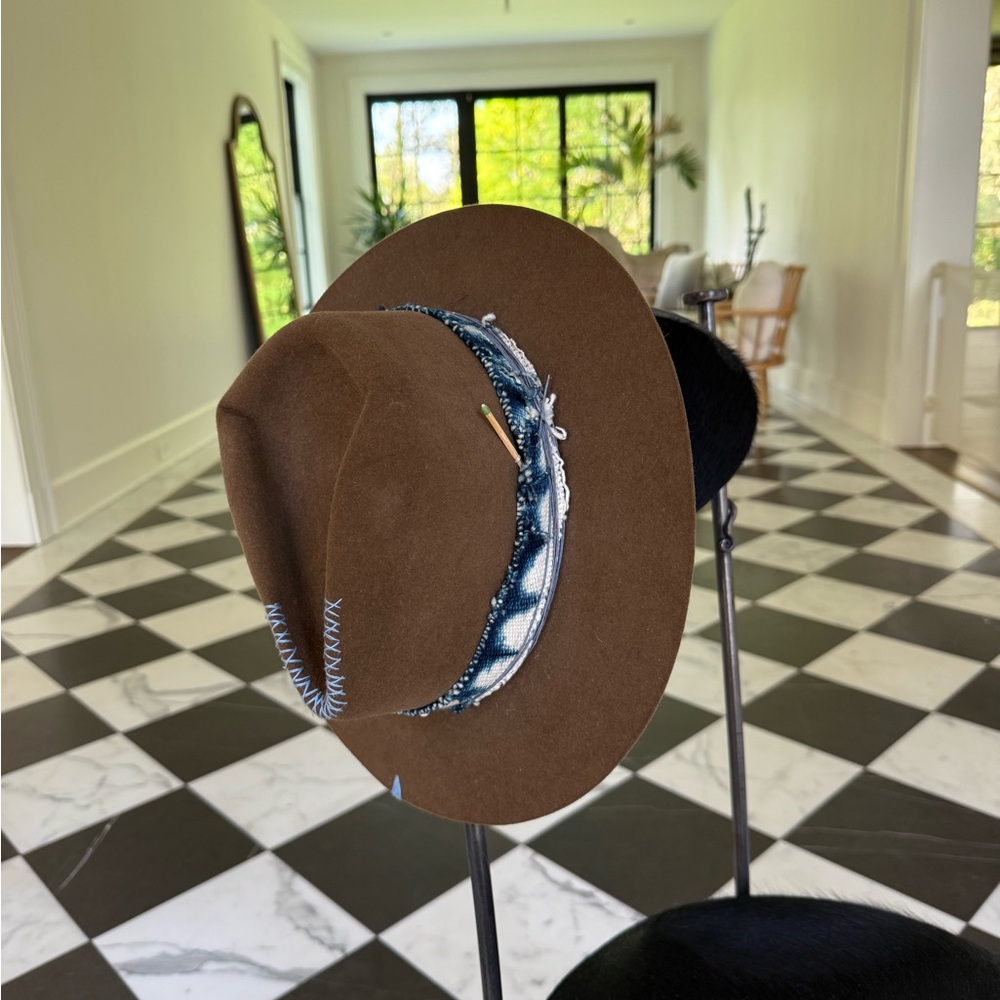 Nick Fouquet Brown Felt Hat